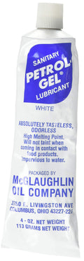 Petrol-Gel Sanitary Lubricant, 4-Ounce