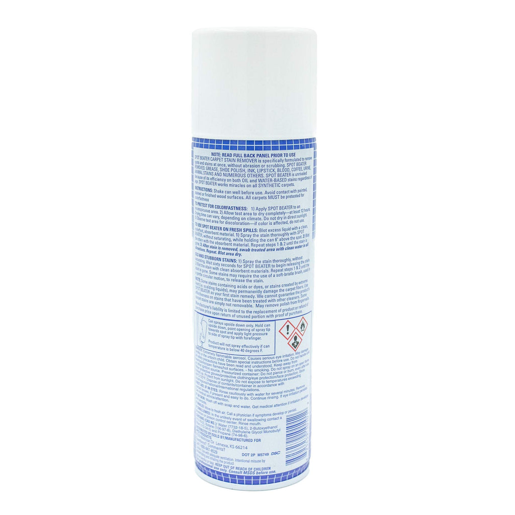 Spot Beater Instant Carpet Spot Remover for Fresh, Old & Stubborn Stains Such as Oil, Grease, Ink, Lipstick, Coffee, Pet Stains & More, 16 Oz, Pack of 3
