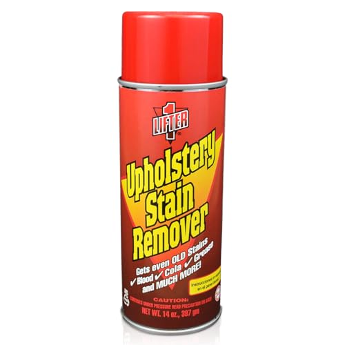 Lifter-1 Multi-Fabric Upholstery Stain Remover and Carpet & Rug Cleaner for (Car Carpets, Seats & Floor Mats, Furniture) 14oz