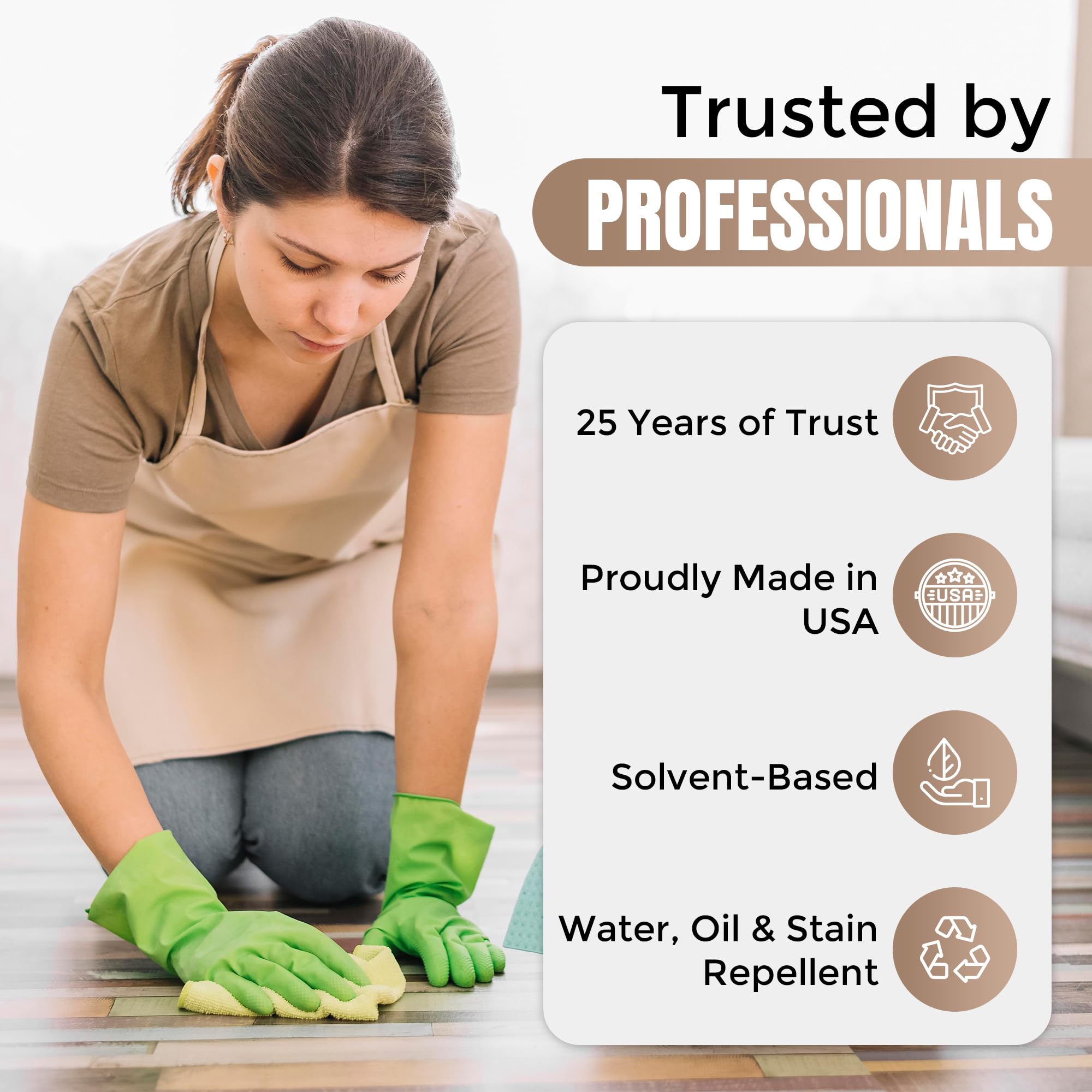 Rock Doctor Granite & Stone Impregnating Sealer – 64 oz | Stain Protection for Granite, Marble, Quartzite, Tile, Grout & Natural Stone | Covers 2000 Sq Ft | Indoor/Outdoor Use | Made in USA