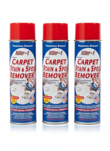 Lifter-1 Carpet Spot Remover, Stain and Red wine Remover, and Spot Treatment for Oil, Grease, Urine, Cleaning Performance for Rugs, Upholstery, Fabrics Pack of 3