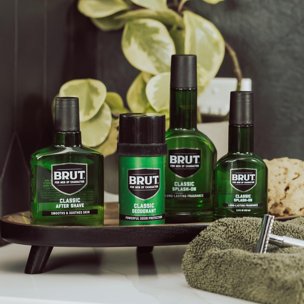 Brut Splash-On Lotion Classic Fragrance