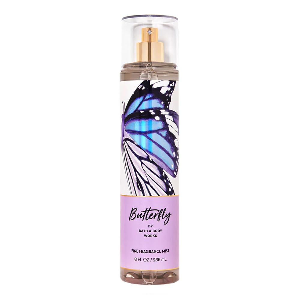 Bath & Body Works Fine Fragrance Mist (Butterfly, 8 Oz Full Size)
