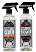 Rock Doctor Grill & Grate Cleaner 24oz. 2-Pk Food Surface Safe, Powerful Foaming Action, No Fumes, Fast Acting Formula Removes Grease, Grime