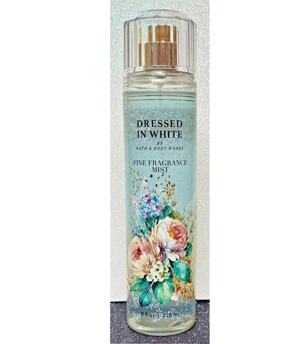 MYT B&BW - Bath and Body - Dressed In White Fine Fragrance Mist 8 oz (Pack of 1)