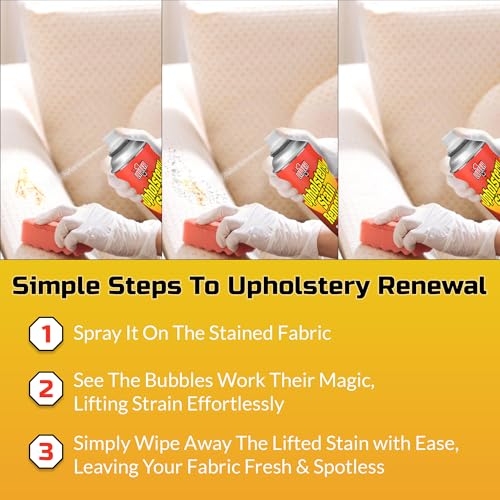 Lifter-1 Multi-Fabric Upholstery Stain Remover and Carpet & Rug Cleaner for (Car Carpets, Seats & Floor Mats, Furniture) 14oz